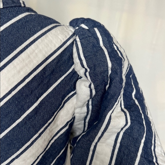 Kate Spade New York Stripe Double Cloth Top - Picture 6 of 7